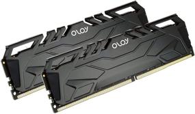 img 4 attached to 💥 OLOy 16GB DDR4 RAM Kit - High Performance 3600 MHz CL18 for Desktop Gaming - MD4U0836180BHKDA