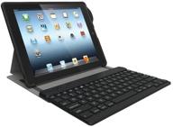 🔒 secure back protective case with bluetooth keyboard for ipad 4, ipad 3, and ipad 2 - kensington keyfolio (k67754am) logo