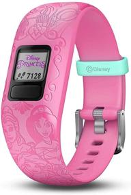 img 3 attached to 👸 Garmin vivofit jr. 2 - Kids Fitness Tracker with 1-Year Battery Life, Adjustable Band, Disney Princess Design in Pink