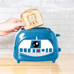 img 2 attached to Star Wars R2-D2 Empire Toaster - Toasts Iconic Droid onto Your Toast with Uncanny Brands