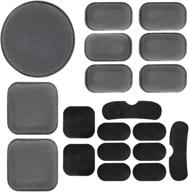 aoutacc universal airsoft helmet pads set: enhance comfort with replacement foam padding kits for fast/mich/ach/usmc/pasgt helmet – essential accessories logo