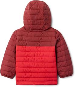 img 2 attached to Columbia Powder Hooded Winter Repellent Boys' Clothing : Jackets & Coats