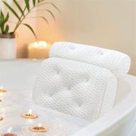 🛀 docilaso bathtub pillow, 4d air mesh bath pillows for neck and back support in tub, hot tub, jacuzzi, and home spa logo