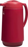 zojirushi thermal serve carafe: 1l red, made in japan - top-notch performance logo