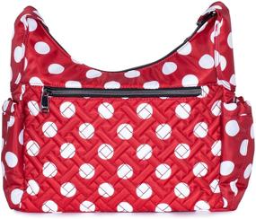 img 1 attached to 🌸 Lug Camper Floral Crossbody Women's Handbag & Wallet Set