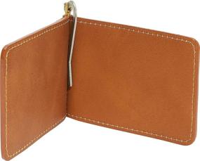 img 1 attached to Piel Leather Bi Fold Money Chocolate