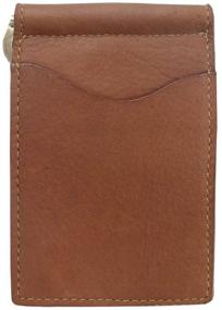 img 4 attached to Piel Leather Bi Fold Money Chocolate