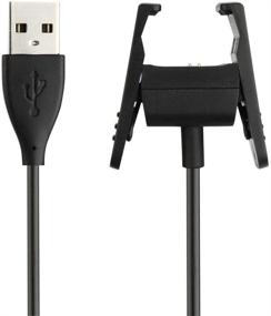 img 2 attached to 🔌 Zacro Fitbit Charge 2 Charger - 2Pcs Replacement USB Charging Cable with Cable Cradle Dock Adapter (1.6 feet)