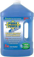 🚽 valterra v23128 pure power blue waste digester and odor eliminator - 128 oz bottle logo