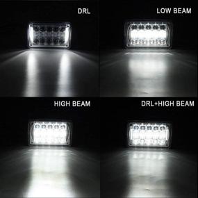 img 1 attached to COWONE Rectangular Headlights Replacement FREIGHTLINER