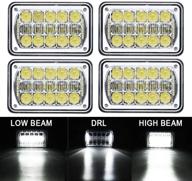 cowone rectangular headlights replacement freightliner logo