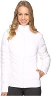 asics womens jacket white large logo