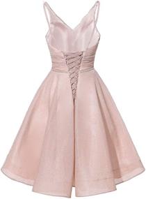 img 3 attached to Sparkling Princess Champagne Prom Dresses - RJOAM Women's Clothing