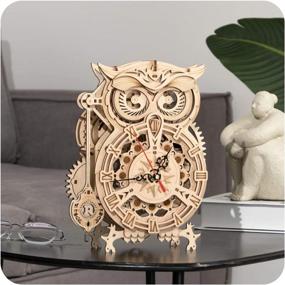 img 1 attached to 🕰️ Timeless Fun: RoWood Wooden Puzzle Clock for Adults