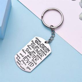 img 2 attached to 🎓 LParkin Graduation Keychain: Daughter's Motivation, a Perfect Gift for Her Achievements