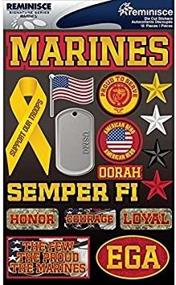 img 2 attached to 🎖️ Reminisce RSD-2-227 Signature Dimensional Stickers: Show Your Marine Pride with This 4.5 by 6-Inch Sheet