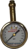 🚗 accu-gage 15xga swivel angle chuck dial tire pressure gauge - 3-15 psi logo