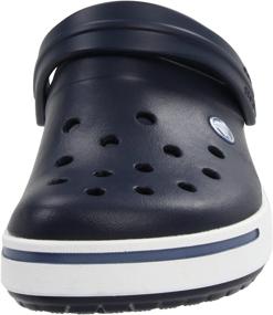 img 3 attached to Crocs Crocband II Charcoal Light 👟 Men's Mules & Clogs: Comfortable and Stylish Footwear