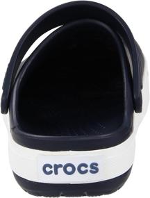 img 2 attached to Crocs Crocband II Charcoal Light 👟 Men's Mules & Clogs: Comfortable and Stylish Footwear