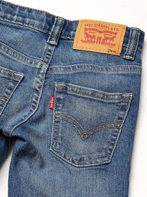 img 2 attached to 👖 Levis Elastic Waistband Rinse Jeans for Boys' Clothing