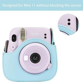 img 3 attached to Borya Portable Case Compatible With Fujifilm Instax Mini 11 Instant Camera