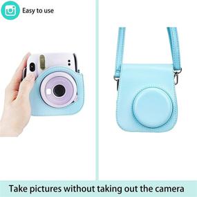 img 1 attached to Borya Portable Case Compatible With Fujifilm Instax Mini 11 Instant Camera