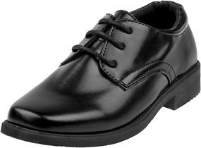 img 4 attached to Josmo Basic Oxford Casual Dress Boys' Shoes : Oxfords