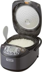 img 2 attached to 🍚 Zojirushi NL-GAC10 BM Umami Micom Rice Cooker and Warmer, 5.5-Cup, Metallic Black, Made in Japan