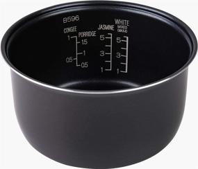 img 1 attached to 🍚 Zojirushi NL-GAC10 BM Umami Micom Rice Cooker and Warmer, 5.5-Cup, Metallic Black, Made in Japan