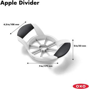 img 3 attached to 🍎 Effortless Fruit Prepping with OXO Good Grips Apple Slicer, Corer and Divider