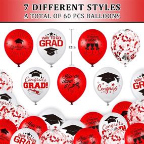 img 3 attached to Whaline Graduation Confetti Congrats Decoration Event & Party Supplies