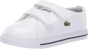 img 4 attached to Lacoste Riberac Sneaker Canvas Pattern