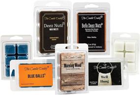 img 2 attached to 🎵 Daddy's Greatest Hits Vol. 1 Combo Set: 5 Scented Wax Melt 30 Cubes - Deez Nutz, Bofa Deez Nuts, Blue Balls, Morning Wood and Well Hung. Perfect Funny Gag Gift for Him, Her, and BFF!