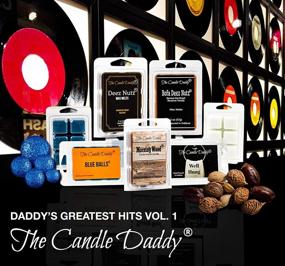 img 1 attached to 🎵 Daddy's Greatest Hits Vol. 1 Combo Set: 5 Scented Wax Melt 30 Cubes - Deez Nutz, Bofa Deez Nuts, Blue Balls, Morning Wood and Well Hung. Perfect Funny Gag Gift for Him, Her, and BFF!