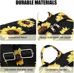 img 2 attached to Backpack Fashion Bookbags Backpack Sunflower Women's Handbags & Wallets for Fashion Backpacks