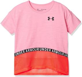 img 2 attached to 👚 Подлинная рукав Lipstick девушек одежда Under Armour: Стильная спортивная одежда для активных девочек