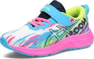 🏃 reborn girls' asics noosa running shoes: optimized for high-performance logo