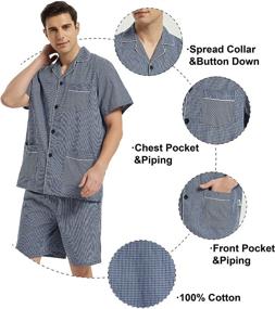 img 3 attached to 👖 Pajamas with Adjustable Drawstring: Comfortable Sleepwear Bottoms for Men's Clothing