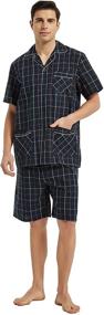 img 4 attached to 👖 Pajamas with Adjustable Drawstring: Comfortable Sleepwear Bottoms for Men's Clothing