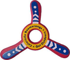 img 3 attached to Kids' Foam Boomerangs - Bongo Boomerang 3-Pack