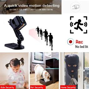 img 3 attached to 📷 Compact Wireless Motion Activated 1080P Security Camera for Indoor/Outdoor Surveillance – Ideal for Cars, Home, and Apartments (SD Card Excluded)"