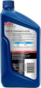 img 1 attached to 🚘 Valvoline ATF +4 Full Synthetic Automatic Transmission Fluid 1 QT, Case of 6: Enhanced Performance & Protection!