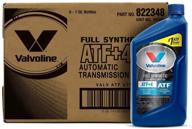 🚘 valvoline atf +4 full synthetic automatic transmission fluid 1 qt, case of 6: enhanced performance & protection! logo