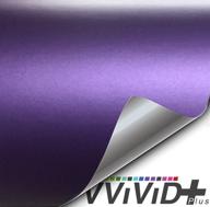 matte metallic purple vinyl wrap - vvivid+ (1ft x 5ft) - enhanced seo logo