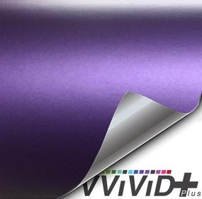 img 4 attached to Matte Metallic Purple Vinyl Wrap - VViViD+ (1ft x 5ft) - Enhanced SEO