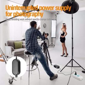 img 1 attached to 🔌 FlyHi ACK-E10 AC Power Adapter Charger Kit for Canon EOS Rebel T3, T5, T6, T7, T100 Kiss X50, X70 - Replacement for LP-E10