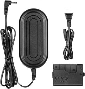 img 4 attached to 🔌 FlyHi ACK-E10 AC Power Adapter Charger Kit for Canon EOS Rebel T3, T5, T6, T7, T100 Kiss X50, X70 - Replacement for LP-E10