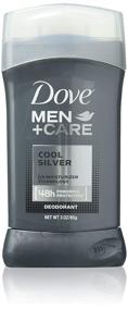 img 3 attached to Pack of 3 Dove Men+Care Cool Silver Deodorant, 3 Ounce for Long-lasting Freshness