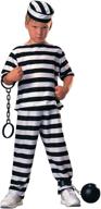 haunted house prisoner costume medium logo