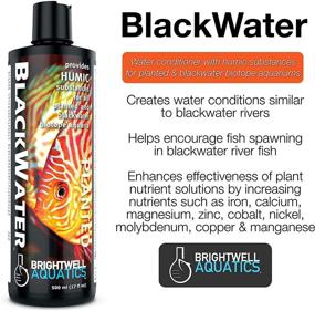 img 1 attached to 🐠 Blackwater Aquarium Water Conditioner by Brightwell Aquatics - Enhanced with Humic Substances for Planted and Biotope Aquaria